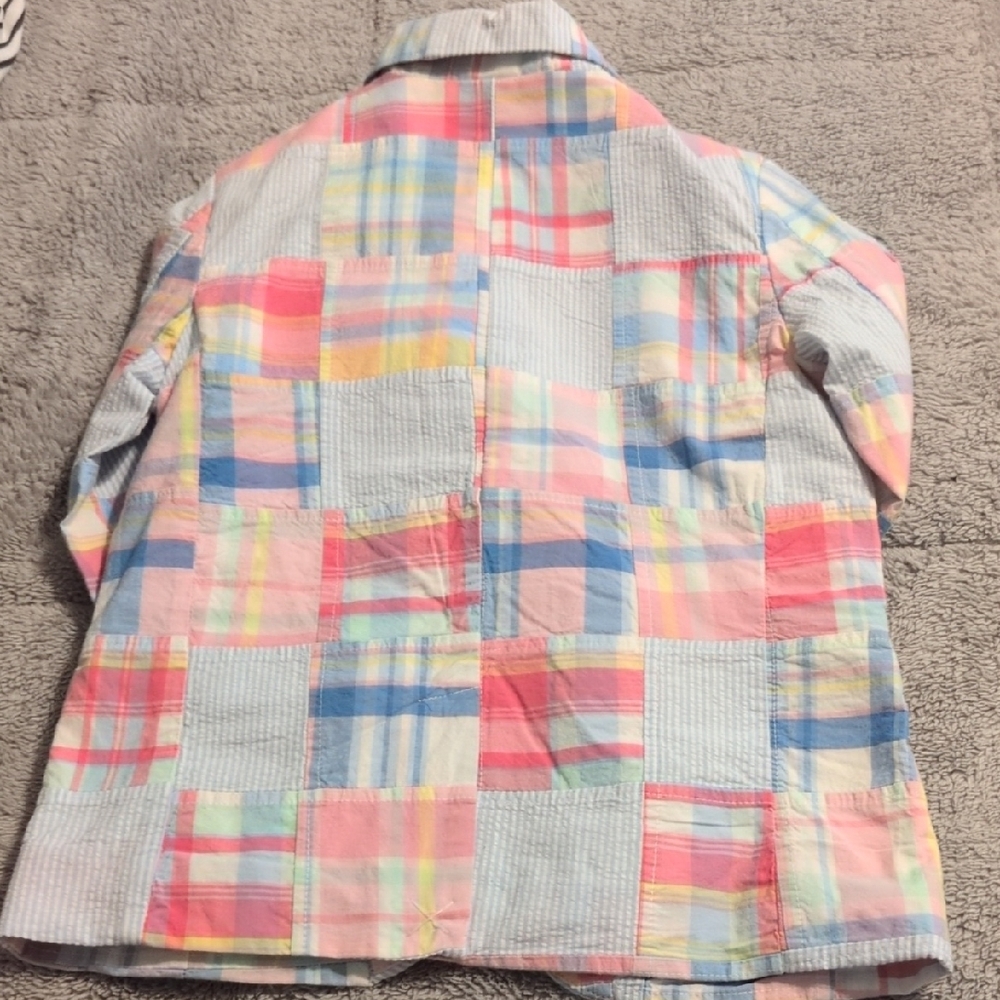 Colorful Patchwork Kids Blazer - Picture 7 of 7